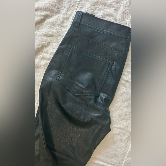 PAIGE
Claudine High-Rise Cropped Ankle Flare
Faux Leather Jeans - Picture 4 of 4